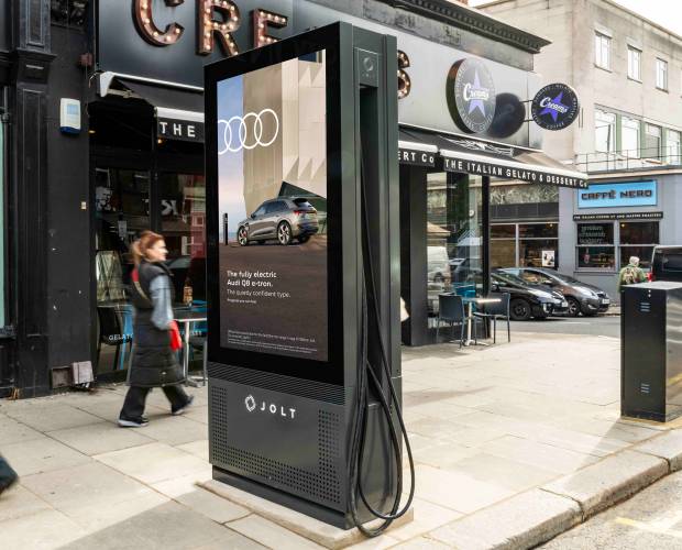 Jolt launches EV charging and DOOH ad network in the UK